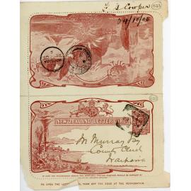 New Zealand Letter Card