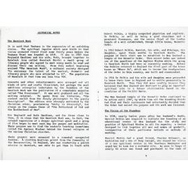 The Havelock Work: Historical Notes