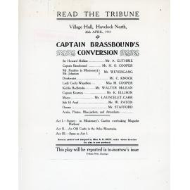 Captain Brassbound's Conversion Poster