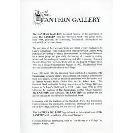 The Lantern Gallery Information Sheet