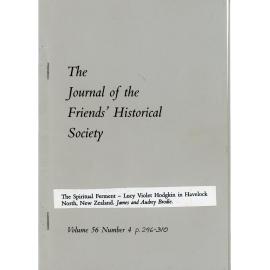 The Spiritual Ferment - Lucy Violet Hodgkin in Havelock North, New Zealand by James and Audrey Brodie