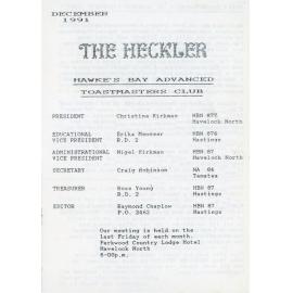 The Heckler December 1991