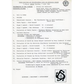 Te Mata Toastmasters Folder