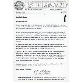 S'Piquant April 1984