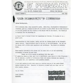 S'Piquant June 1984