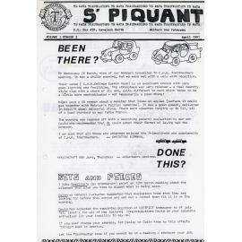 S'Piquant April 1985
