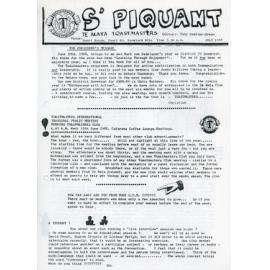 S'Piquant July 1988