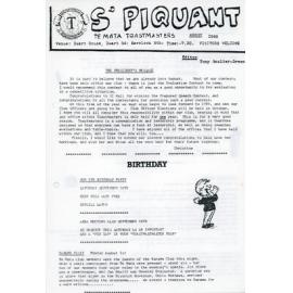 S'Piquant August 1988