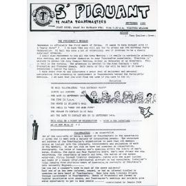 S'Piquant September 1988