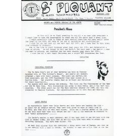 S'Piquant December 1988