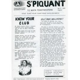 S'Piquant March 1991