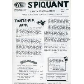 S'Piquant June 1991