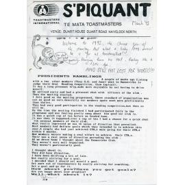 S'Piquant March 1992