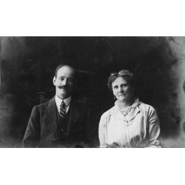 Studio Portrait of Alice and Oreste Terreni
