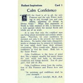 Radiant Inspirations - Calm Confidence