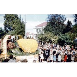 Baillie Motors Float - Hastings Blossom Festival Parade 1956