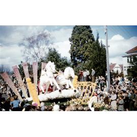Hawke's Bay Farmers Float - Hastings Blossom Festival Parade 1956