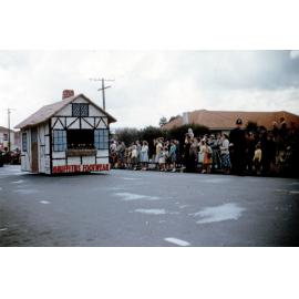 Griffiths Footwear Float - Hastings Blossom Festival Parade 1954