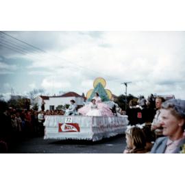 Junior Labour Party Float - Hastings Blossom Festival Parade 1954