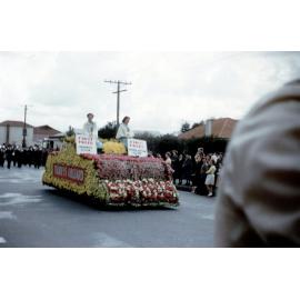 Thodey's Orchard Float - Hastings Blossom Festival Parade 1954