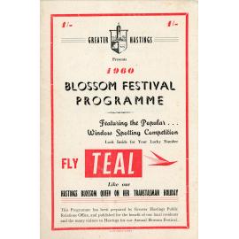 Blossom Festival Programme 1960