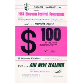 Hastings Blossom Festival Programme 1967