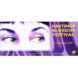 Hastings Blossom Festival Programme 2003