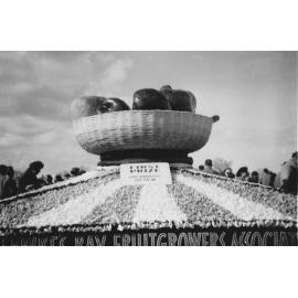 Hawke's Bay Fruitgrowers Association Float - Hastings Blossom Festival Parade 1956