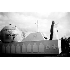 Salvation Army Float - Hastings Blossom Festival Parade 1956
