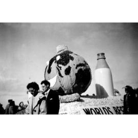 Hastings Milk Treatment Float - Hastings Blossom Festival Parade 1956