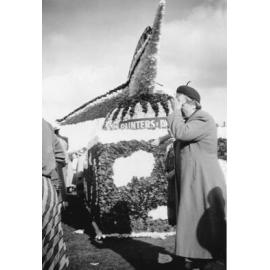 Baldwin and Swanwick Float - Hastings Blossom Festival Parade 1956