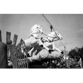 Hawkes Bay Farmers Float - Hastings Blossom Festival Parade 1956