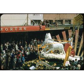 Hawke's Bay Farmers Float - Hastings Blossom Festival Parade 1956