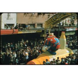 Hastings Milk Treatment Station Float - Hastings Blossom Festival Parade 1956