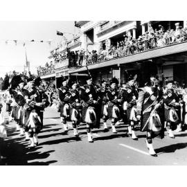 Pipe Band - Hastings Blossom Festival 1959