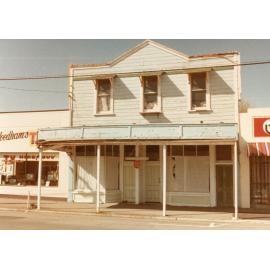 Derelict Wooden Shops
