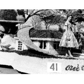 Morrison Motor Mowers Float - Hastings Blossom Festival 1959