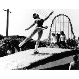 Hastings Skating Club Float - Hastings Blossom Festival 1959