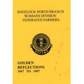 WDFFNZ - Golden Reflections Booklet