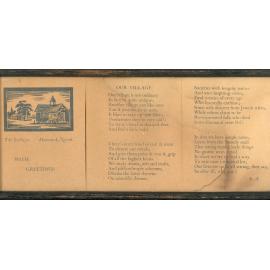 Our Village - Poem by Eleanor Adkins