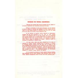 Murray, Roberts & Co. Ltd. Wool Bales Form