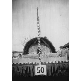 Skating Club Float - Hastings Blossom Festival 1955
