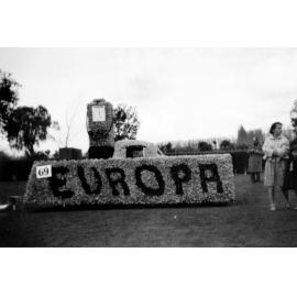 Tourist Motors Float - Hastings Blossom Festival 1954