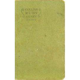 Roy Wellwood - Diary 1956