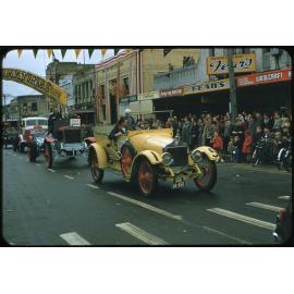 Three Vintage Vehicles - Transport Through the Ages Parade 1956