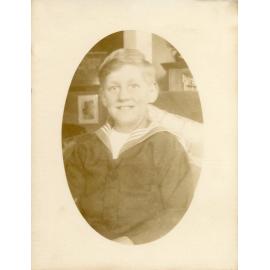 Studio Portrait of Boy