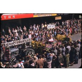 Parks Department Float - Hastings Blossom Festival Parade 1955