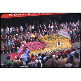 Thodey's Orchard Float - Hastings Blossom Festival Parade 1955