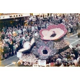 Pernel Orchard Float - Blossom Festival Parade 1958