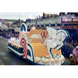 Woolworths Float - Blossom Festival Parade 1958